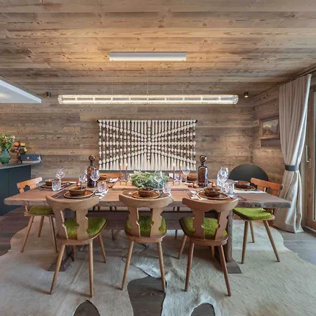 : De Luxe 115m², 6 Pers, Acces Pistes, Wifi - Fr-1-569-203 Lägenhet Megève